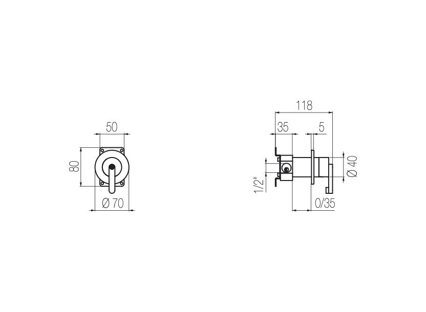  2-way diverter