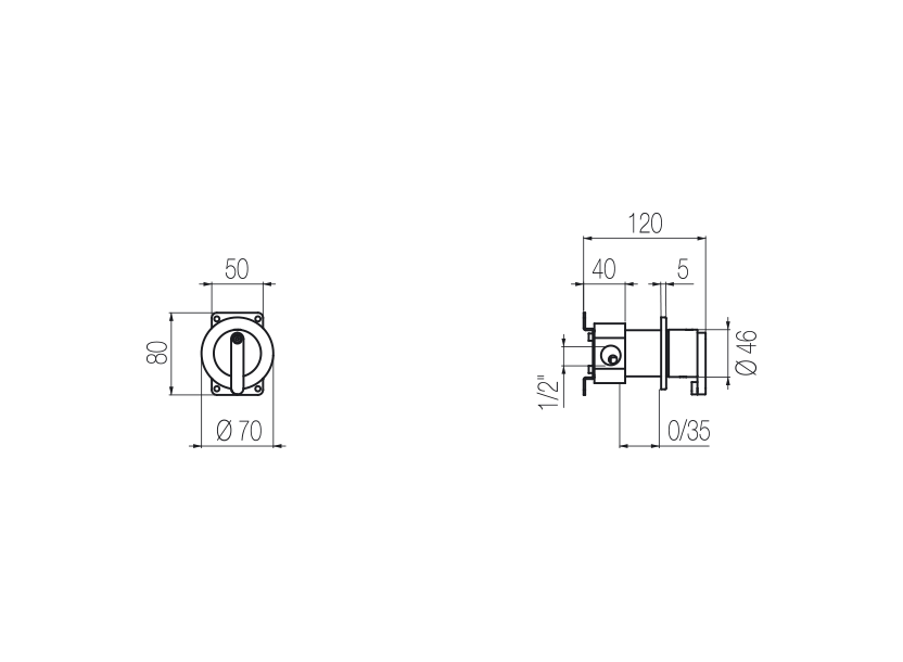  3-way diverter