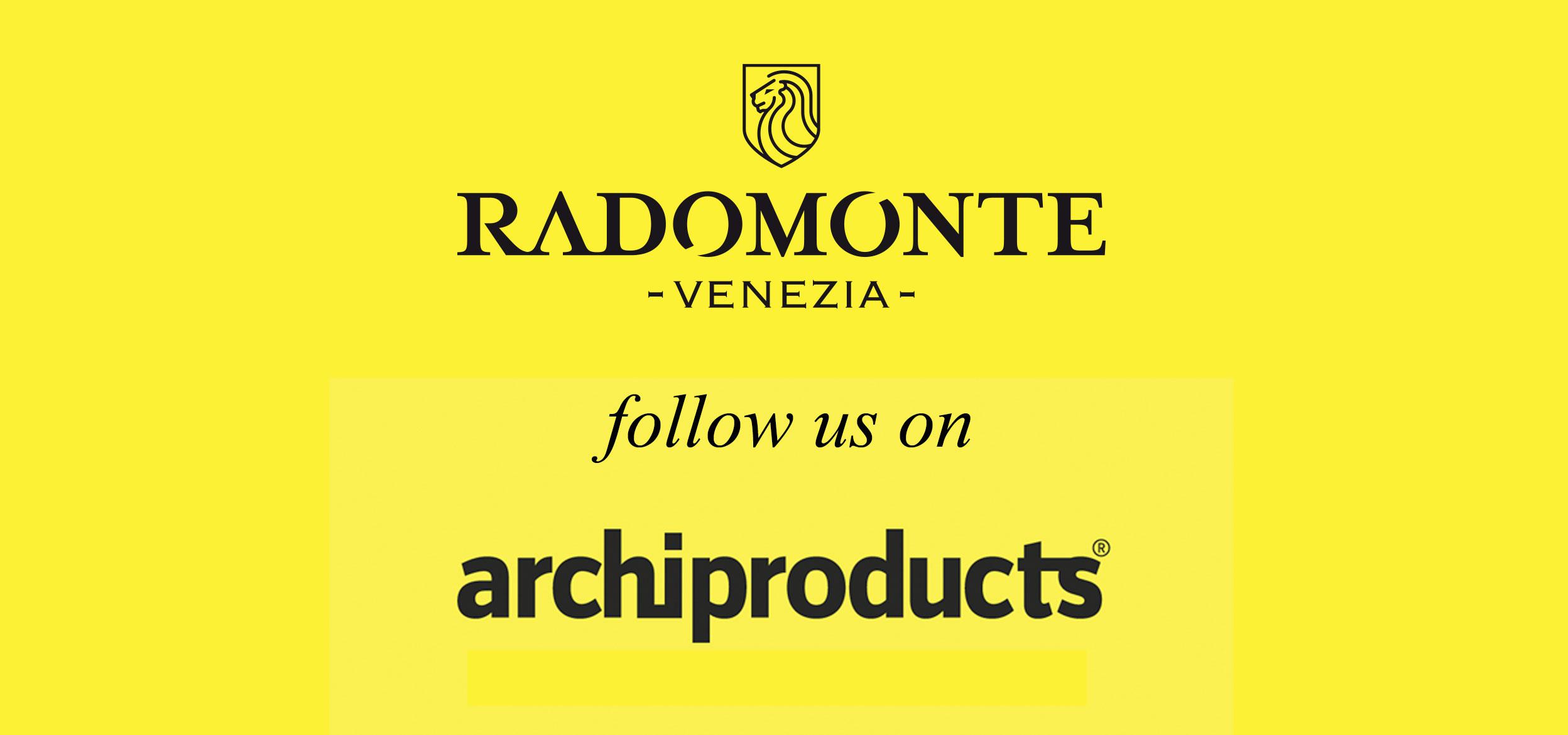 Radomonte, ora anche su Archiproducts