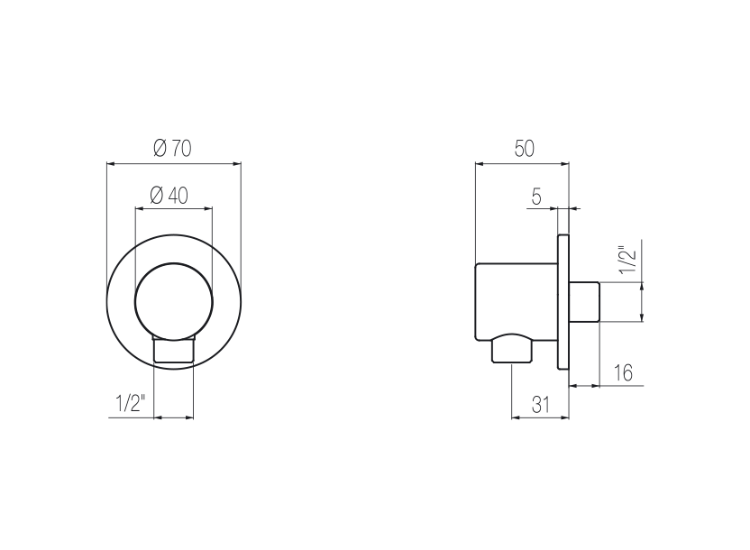 Water connection