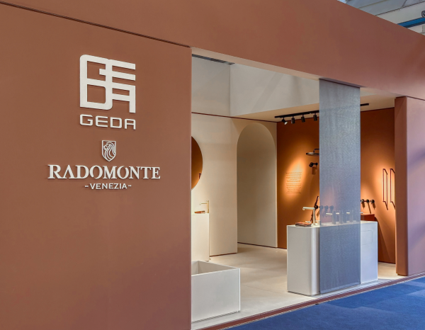 Water leaves its mark GEDA x Radomonte at Cersaie2026