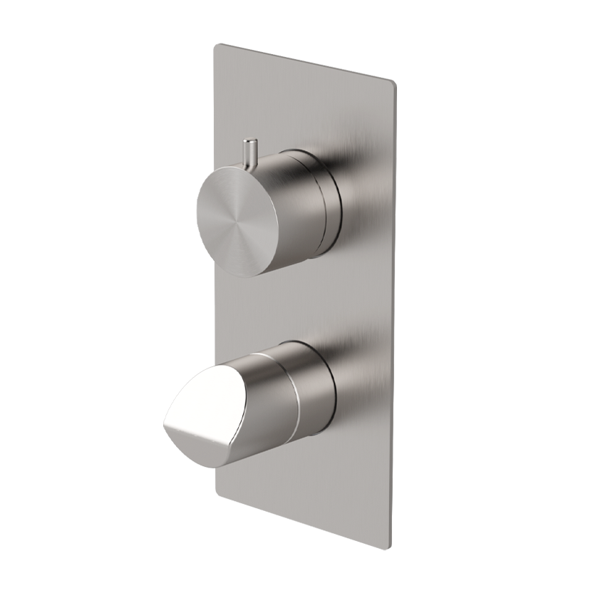 Brausemischer mit integriertem 3-Wege-Umsteller
