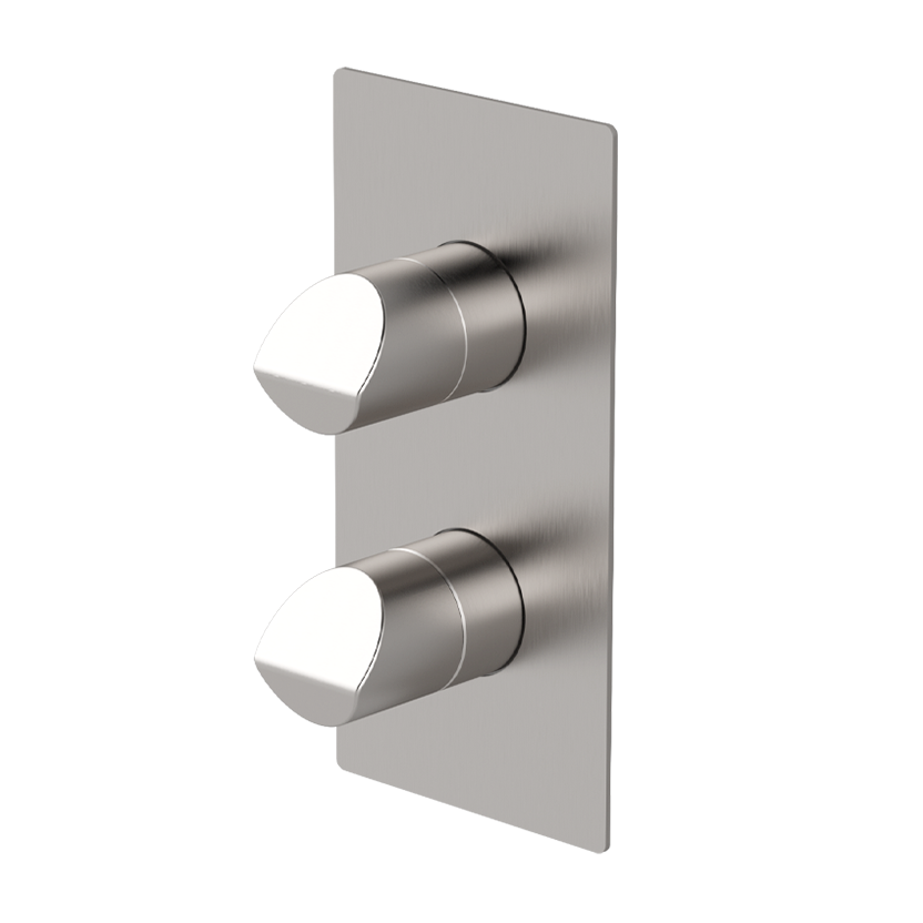 Brausemischer mit integriertem 2-Wege-Umsteller