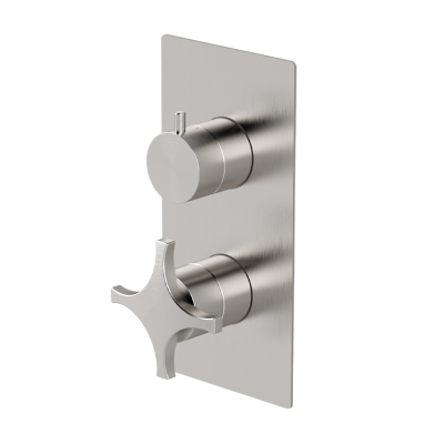Brausemischer mit integriertem 2-Wege-Umsteller