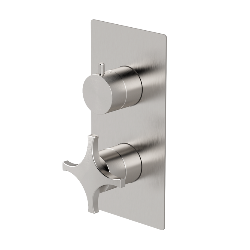 Shower mixer with integrated 2-way diverter