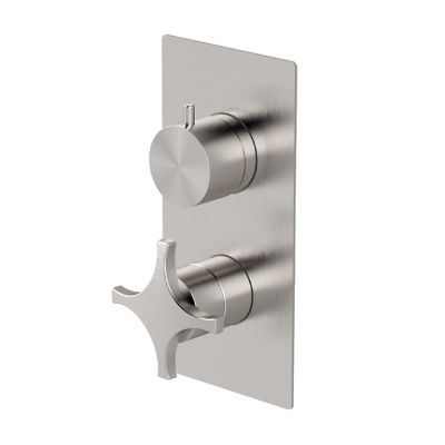 Brausemischer mit integriertem 3-Wege-Umsteller