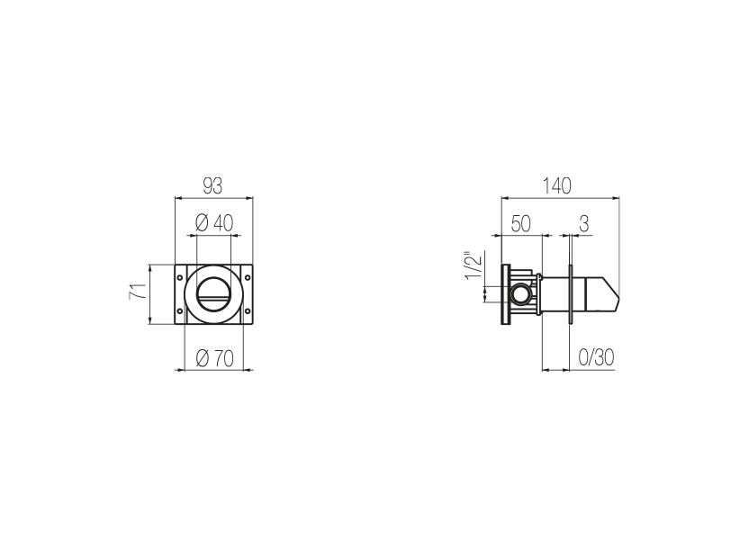  2-way diverter