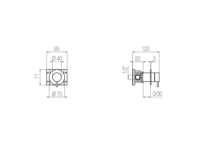 2-way diverter
