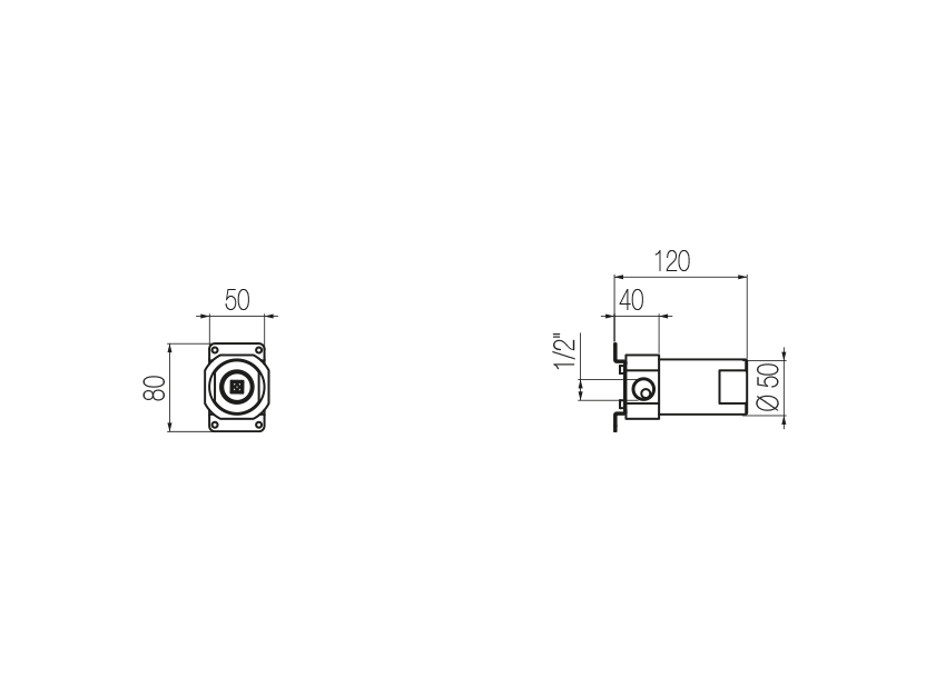 Diverter built-in part