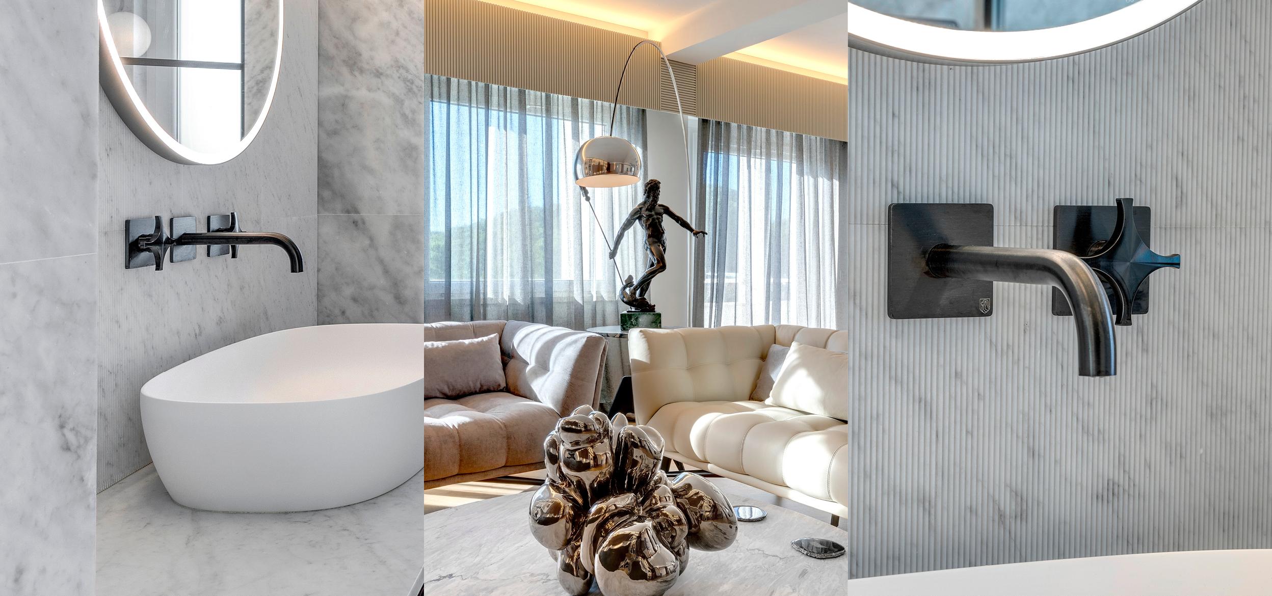 Dixi a Forte dei Marmi: l’acciaio incontra l’eleganza del marmo di Carrara