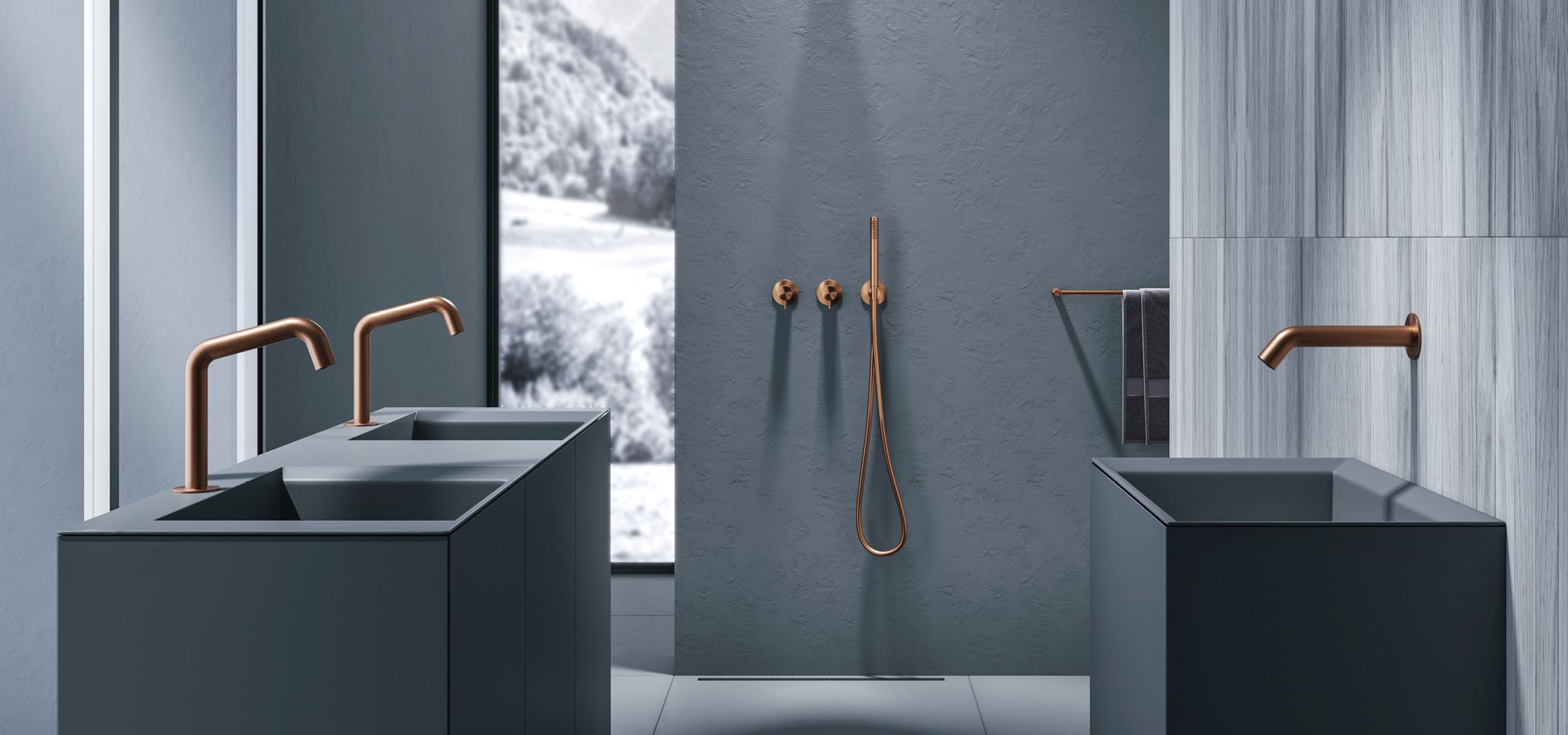 Touchless, the faucet with sensor from Radomonte Project